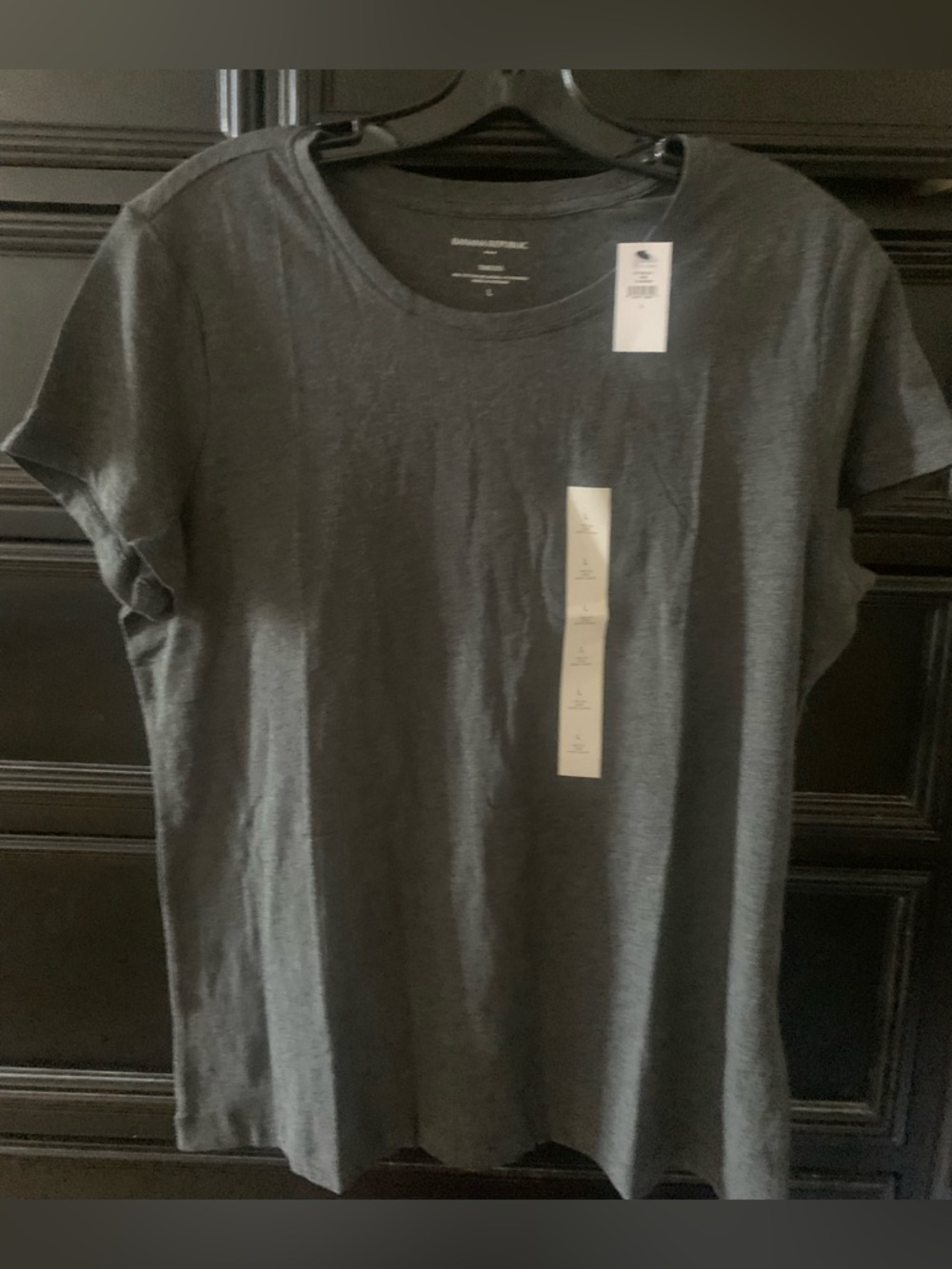 Charcoal Gray Crewneck Tee